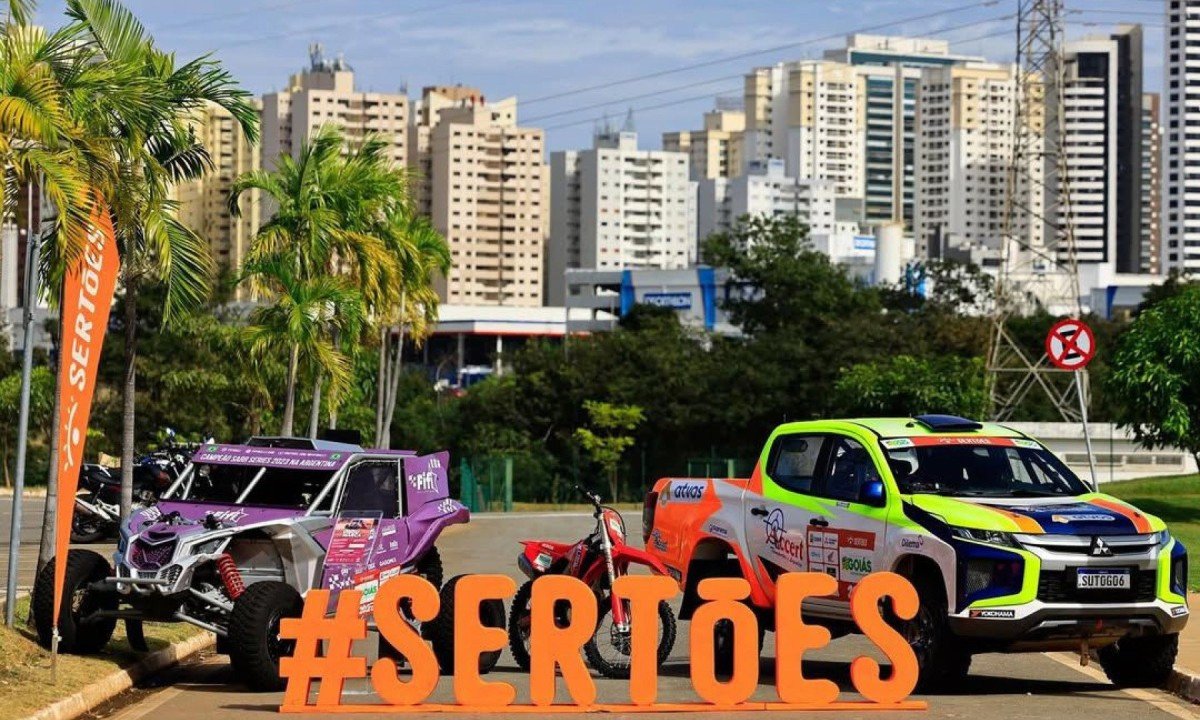Rally dos Sertões 2025 inclui tecnologia nas trilhas -  (crédito: DINO)