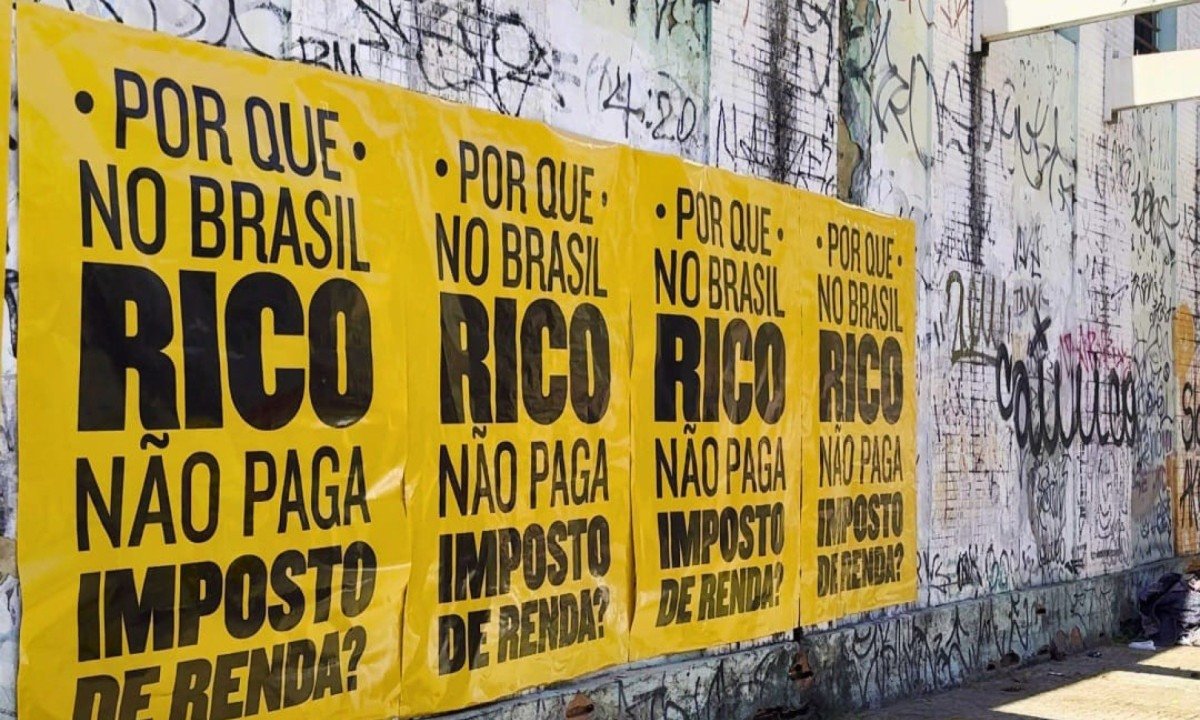 Movimentos sociais convocam ato nacional pela taxa&ccedil;&atilde;o dos super-ricos -  (crédito: Coletivo Alvorada/Divulga&ccedil;&atilde;)