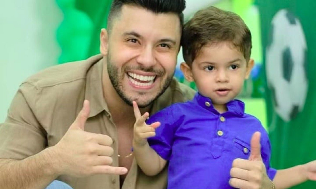 Mas Huff entrou com um pedido de guarda unilateral do filho no dia 11 de junho.  E no dia 30 a Justi&ccedil;a  concedeu.  -  (crédito: Reprodu&ccedil;&atilde;o/Redes sociais)