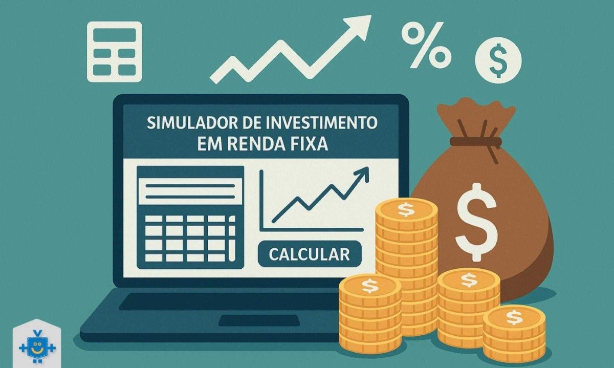 Descubra como o simulador de renda fixa pode te ajudar a escolher o melhor investimento. Compare CDB, Tesouro Direto, LCI e veja qual rende mais no seu bolso! -  (crédito: Reprodução Educando seu Bolso)