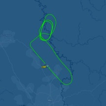 Pouso de emergência fecha Aeroporto de Confins na manhã desta segunda (7) - Reprodução/FlighAware