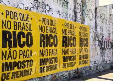 Movimentos sociais convocam ato nacional pela taxação dos super-ricos -  (crédito: Coletivo Alvorada/Divulgaçã)