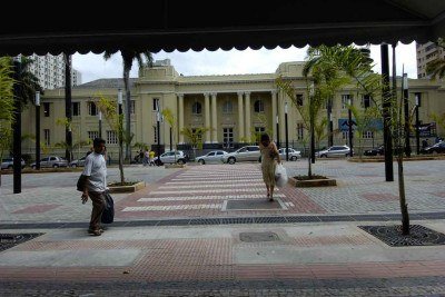O terreno onde atualmente está localizado o Minascentro abrigou o primeiro clube de futebol de BH, o Sport, em 1904 -  (crédito: Paulo Filgueiras/EM/D.A Press – 6/12/08)