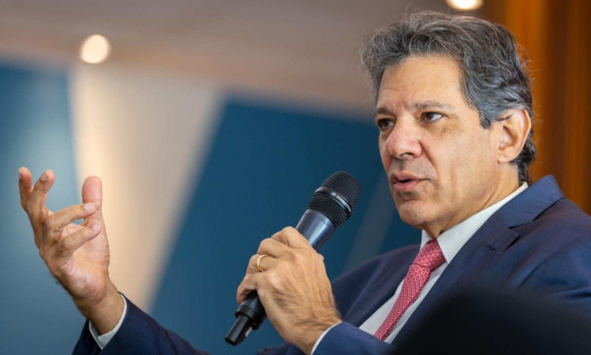 ‘Discurso político’: Fernando Haddad defende militância digital do PT - (crédito: Diogo Zacarias)