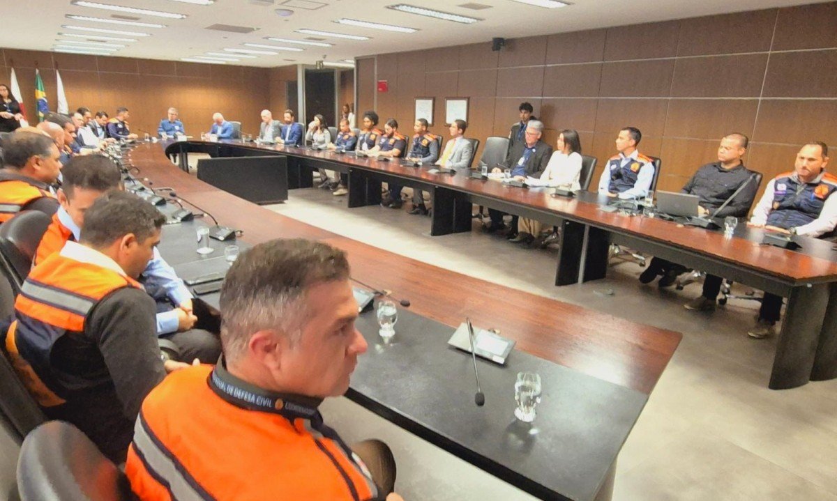Defesa Civil e Crea-MG firmam acordo de prevenção a desastres para o próximo período chuvoso -  (crédito: Jair Amaral/Em/D.A Press)