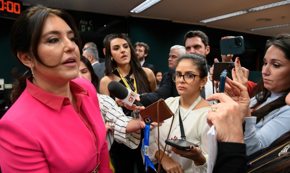 
Ministra Simone Tebet defende maior justiça tributária e afirma que medida busca igualdade de tratamento -  (crédito: Marcos Oliveira/Agência Senado)
