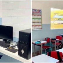 Prefeito de Sabará reinaugura escola com estrutura totalmente reformada - Imagem: Instagram @sargentorodolfooficial/Reprodução