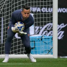 Ex-cruzeirense, o goleiro Fábio foi um dos destaques do Fluminense na Copa do Mundo de Clubes -  (crédito: JUAN MABROMATA / AFP)