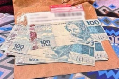 Até o momento já foi confiscado R$ 500 mil oriundos da venda de notas falsas -  (crédito: PF)