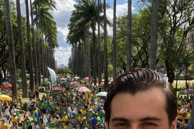 Advogado Victor Lucchesi fez acordo com MPE para não ser acusado de difamação contra Fuad nas eleições  para o comando da PBH -  (crédito: Redes sociais)