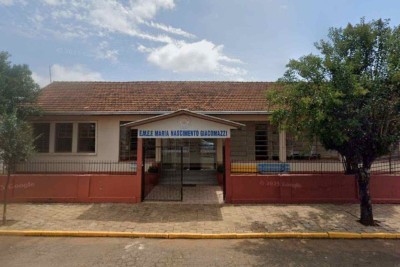 Escola Municipal Maria Nascimento Giacomazzi, em Estação, no Rio Grande do Sul - (crédito: Google Maps) Escola Municipal Maria Nascimento Giacomazzi, em Estação, no Rio Grande do Sul - (crédito: Google Maps)
