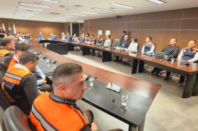 Defesa Civil e Crea-MG firmam acordo de prevenção a desastres para o próximo período chuvoso -  (crédito: Jair Amaral/Em/D.A Press)
