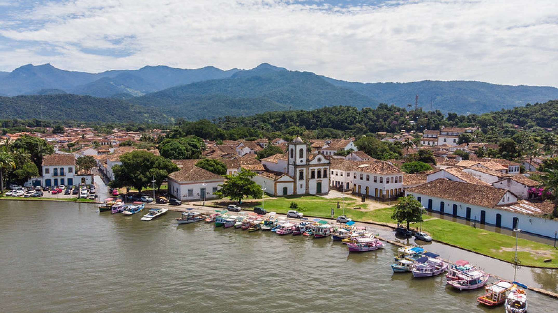 Integrante da estrada real, Paraty recebeu título de patrimônio pela Unesco em 2019-Rogério Cassimiro/Mtur Destinos