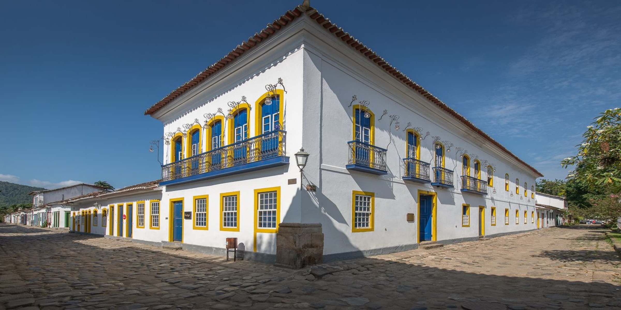 Pausada do Sandy está localizada no coração do Centro Histórico, ocupa um casarão do século 18, totalmente restaurado-Paraty/Divulgação