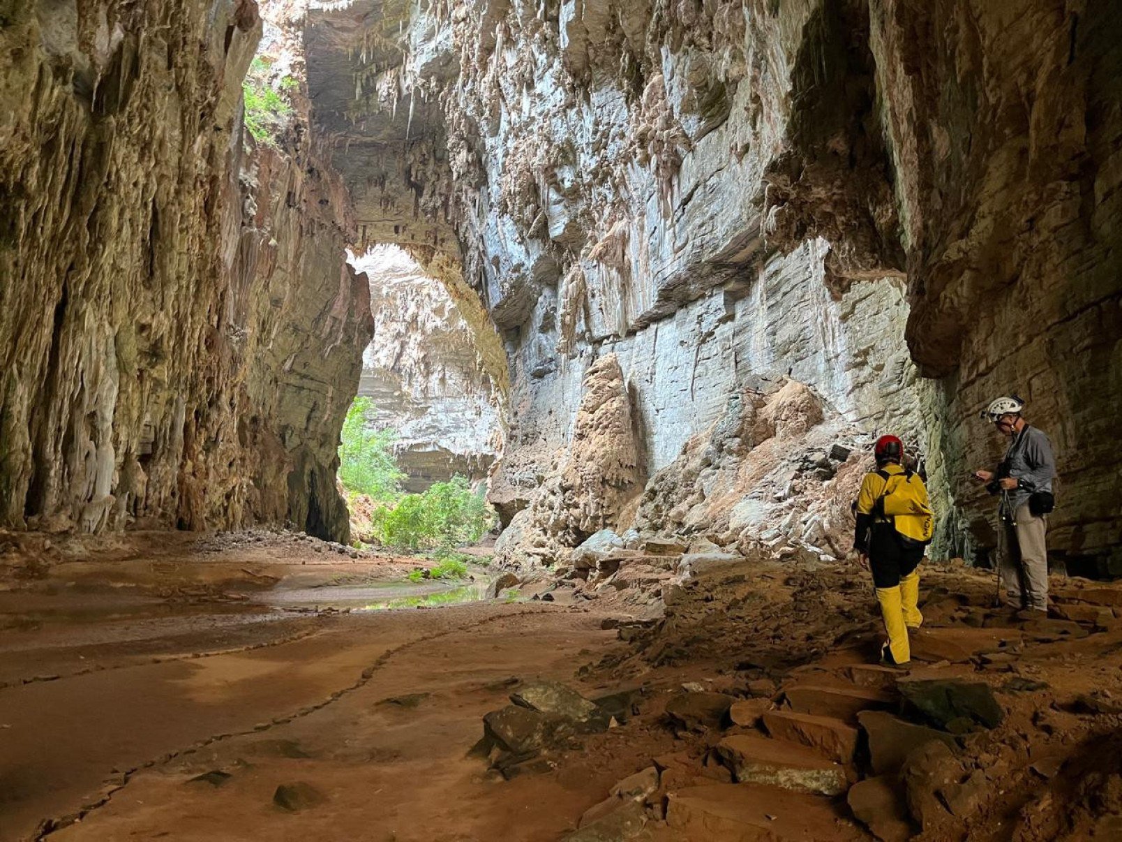 Os grandes salões chamam atenção dos visitantes e mostram diferentes estágios da história da Terra-Mariana Xavier Dutra/Divulgação