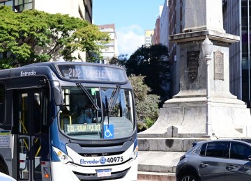 De acordo com a Sumob, 900 mil usuários que dependem do transporte público diariamente -  (crédito: Leandro Couri/EM/D.A. Press )
