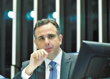 Rodrigo Pacheco admite pela primeira vez possibilidade de se candidatar ao governo -  (crédito: Geraldo Magela/Agência Senado – 1/2/25)