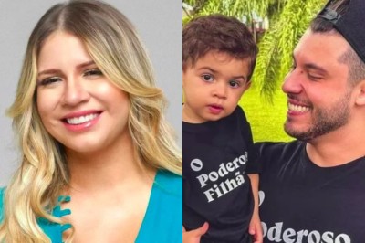 O caso envolvendo a guarda de Léo, filho da cantora Marília Mendonça com Murilo Huff, tem agitado as redes sociais nos últimos dias. O pai dividia a guarda com a avó da criança, mãe de Marília  -  (crédito: Montagem/Divulgação/Reprodução)
