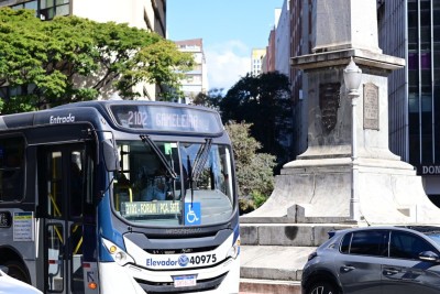 De acordo com a Sumob, 900 mil usuários que dependem do transporte público diariamente -  (crédito: Leandro Couri/EM/D.A. Press )