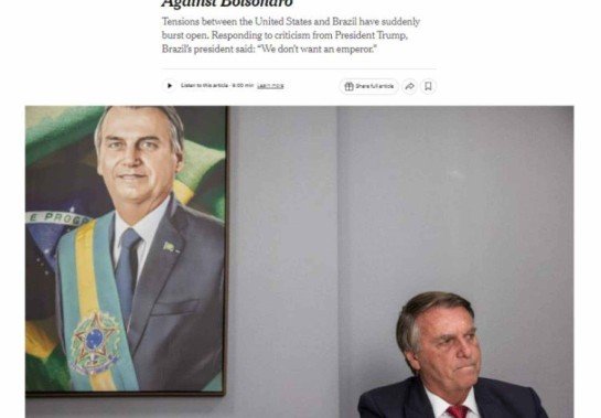 Reprodução/NY Times