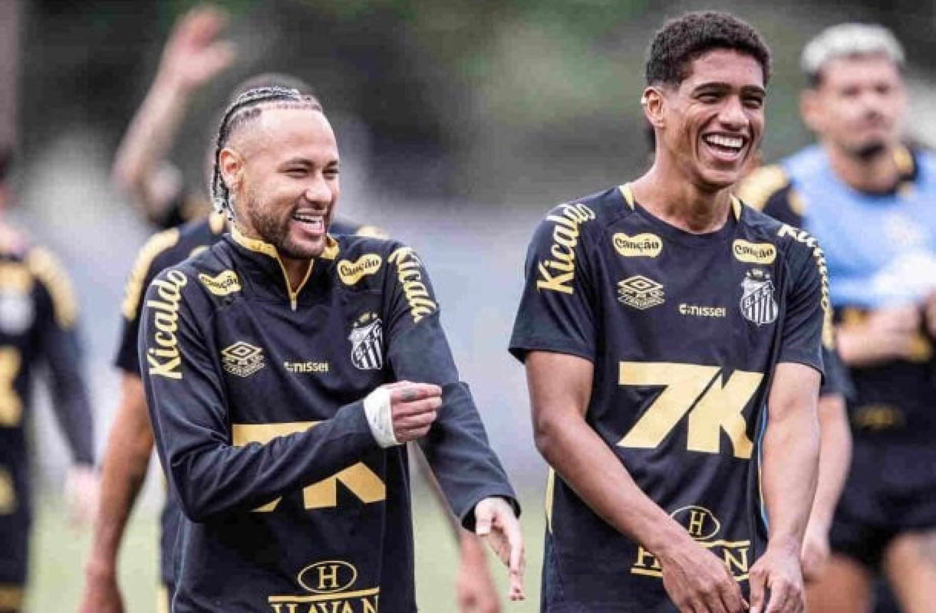 Com Neymar entre os titulares, Santos fecha preparação para amistoso