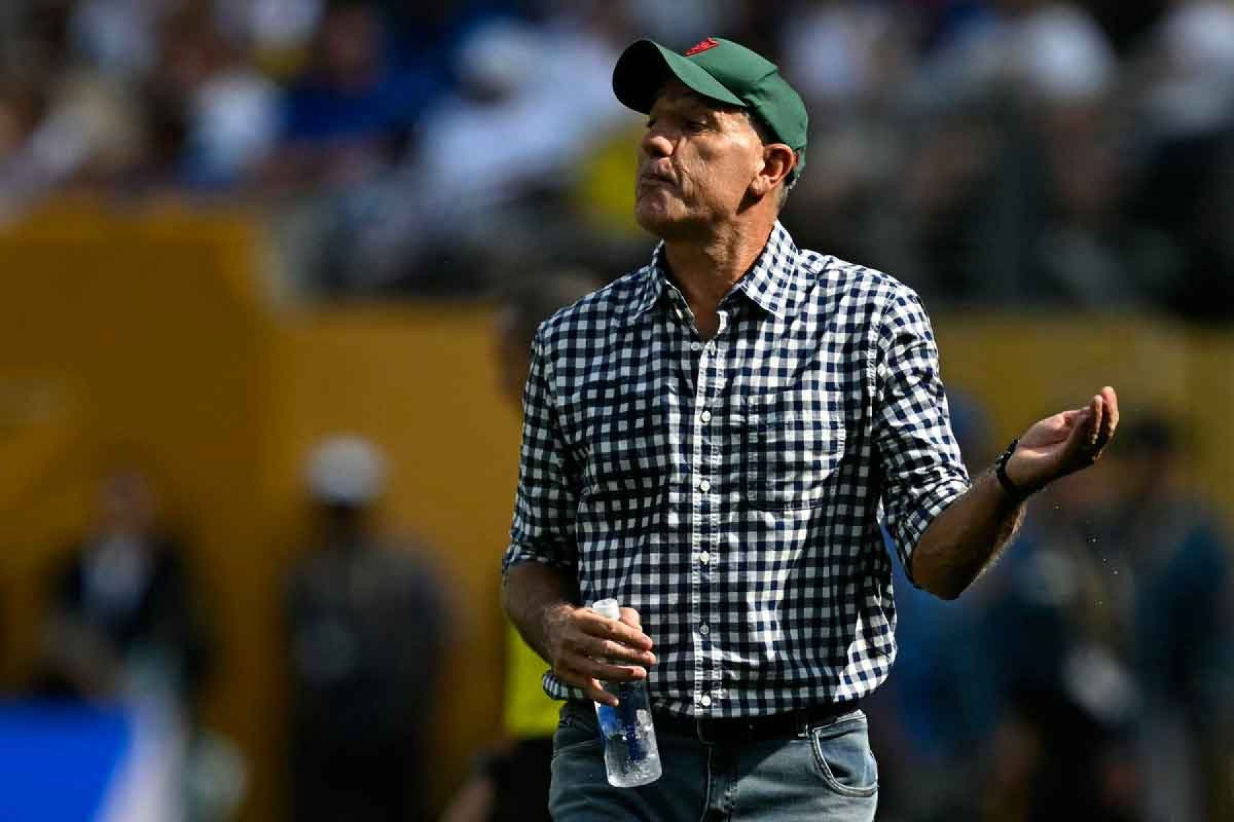 Técnico Renato Gaúcho levou o Fluminense até as semifinais da Copa do Mundo de Clubes, nos EUA -  (crédito: Paul ELLIS / AFP)