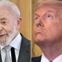 Trump escala estresse com Lula  - EVARISTO SA / AFP e ALEX WONG / GETTY IMAGES NORTH AMERICA / Getty Images via AFP