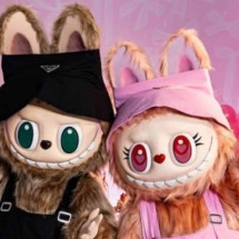 Labubus dançam funk e viram atração em festa de aniversário - BBB Festas / Reprodução
