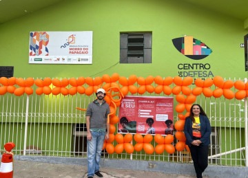 O evento aconteceu no Centro de Defesa Coletiva (CDC) da comunidade, uma associação de moradores que existe há mais de quatro décadas -  (crédito: Arquivo Pessoal)