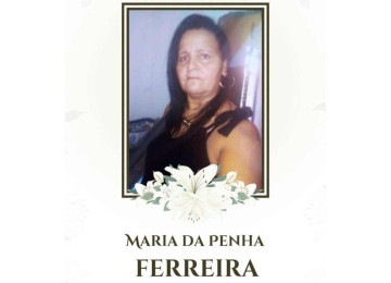 Maria da Penha Ferreira foi assassinada pelo companheiro em Santa Luzia (MG) -  (crédito: Reprodução/Redes sociais)