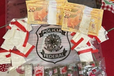 Grupo de Uberlândia que vendia dinheiro falso é preso em ação da PF -  (crédito: Divulgação/PF)