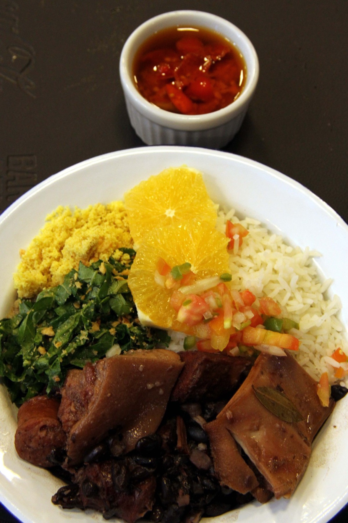 Feijoada gorda do Bar Mercado Central 