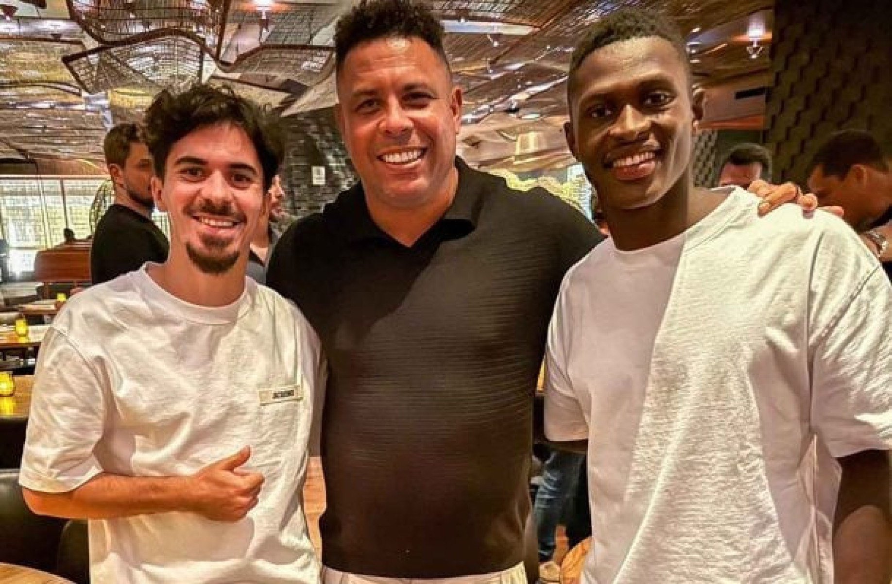 Dupla do PSG tieta Fenômeno: ‘Uma honra’