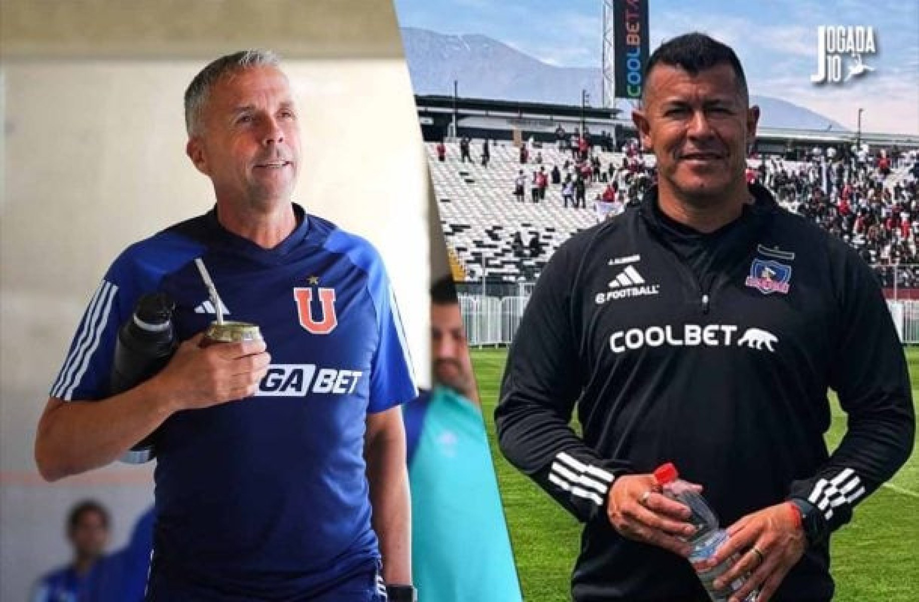 Técnicos de Universidad de Chile e Colo-Colo trocam provocações antes de clássico Técnicos de Universidad de Chile e Colo-Colo trocam provocações antes de clássico