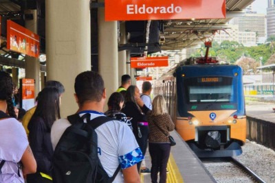 Não haverá baldeação, nem alteração no intervalo entre os trens -  (crédito:  Jair Amaral/EM/DA Press)