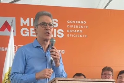 Governador Romeu Zema volta a responsabilizar o presidente Luiz Inácio Lula da Silva por tarifas de 50% que Trump aplicou a produtos importados do Brasil -  (crédito: Reprodução/Redes Sociais)