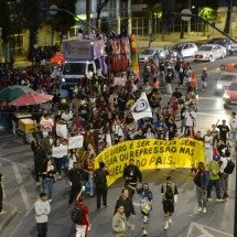Ato ‘BH vai virar baile’ reúne grupo contra a criminalização do funk e rap - Túlio Santos/EM/D.A.Press