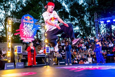 O dançarino e professor Ryan Fúria Jr., de São Paulo, é bicampeão do Dance Your Style  -  (crédito: Fabio Piva/Red Bull Content Pool)