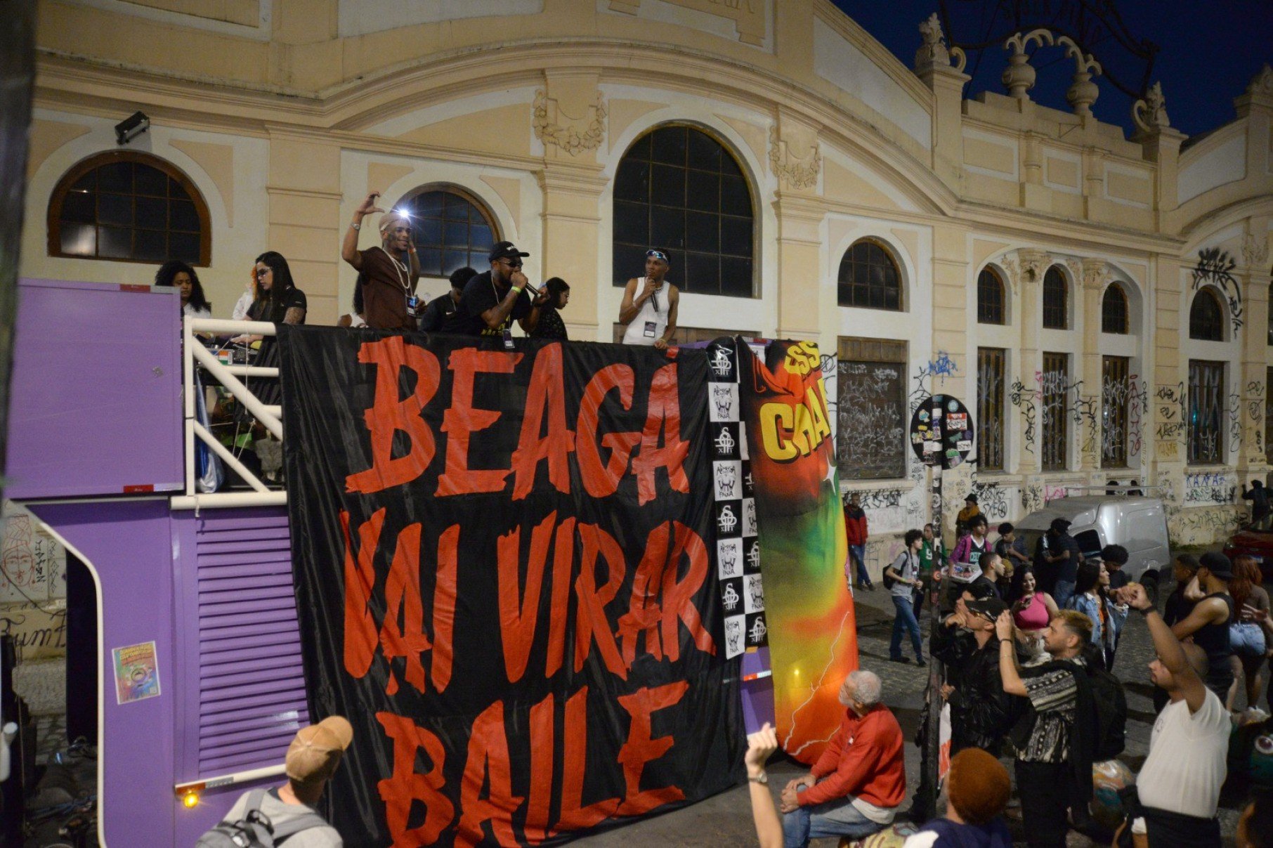 Manifestação contra a criminalização do funk em Belo Horizonte-Túlio Santos/EM/D.A.Press