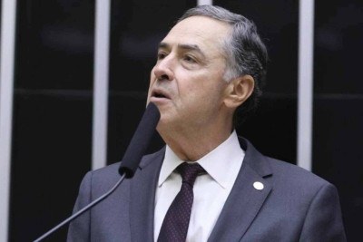O ministro rebateu afirmação de Trump de que o ex-presidente Jair Bolsonaro sofreria uma 'caça às bruxas' -  (crédito: Marina Ramos / Câmara dos Deputados)