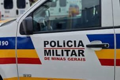A Polícia Militar realiza uma operação de busca e captura, mas ainda não prendeu suspeito do crime -  (crédito: PMMG)