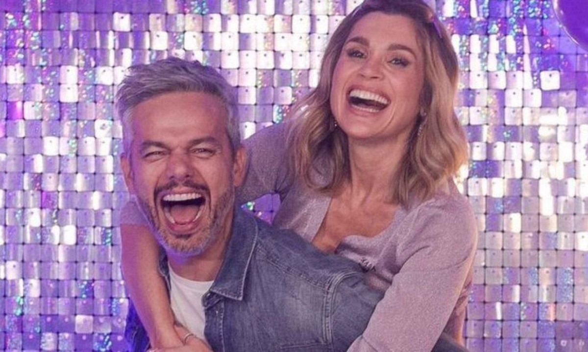Vídeo: Flávia Alessandra choca Otaviano Costa com revelação íntima - (crédito: Tupi - Pablo Oliveira) Vídeo: Flávia Alessandra choca Otaviano Costa com revelação íntima - (crédito: Tupi - Pablo Oliveira)