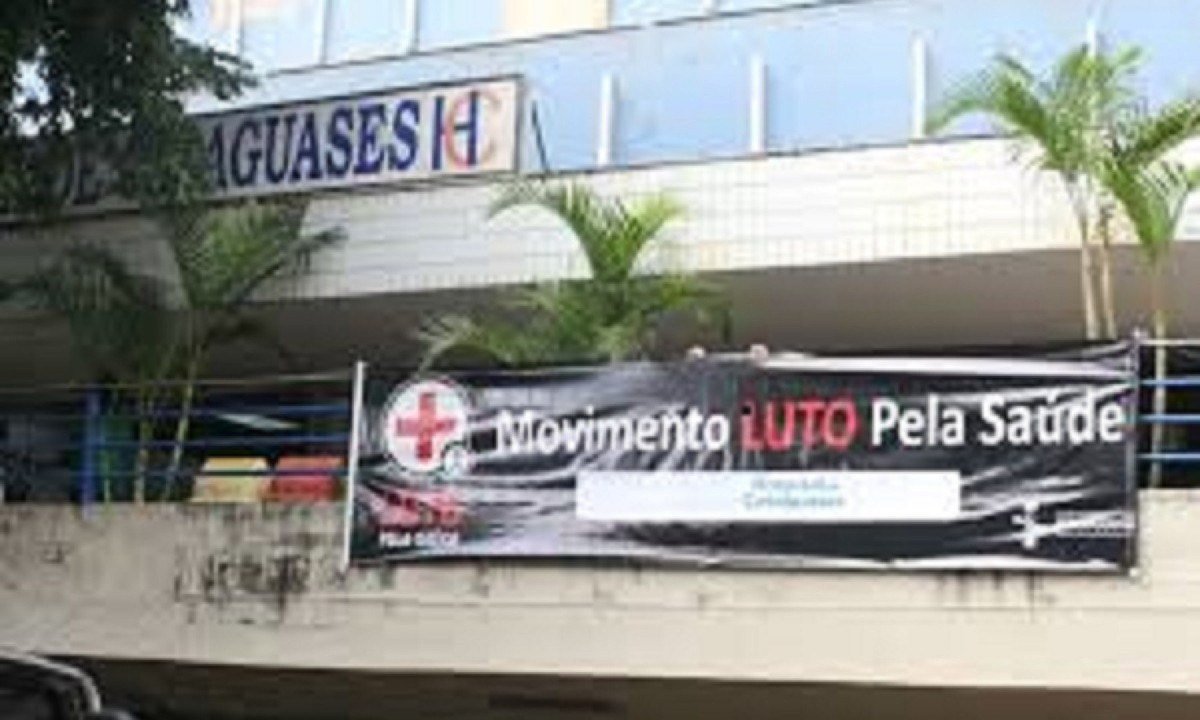 Idosa, companheiro e enteado dela estão, todos, internados na Santa Casa de Cataguases -  (crédito: Redes sociais)