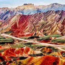 Montanhas coloridas: Parque na China parece ter sido tingido à mão -  Imagem de eltonjohn1973 por Pixabay