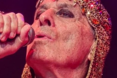 O cantor Ney Matogrosso anunciou que fa?á show em Juiz de Fora (MG) no dia 21/3/2026. Os ingressos começaram a ser vendidos no site bluticket em 14/7/2025. O espetaculo " Bloco na Rua" vai ser no salão de eventos Terrazo.   -  (crédito: Reprodução Instagram )