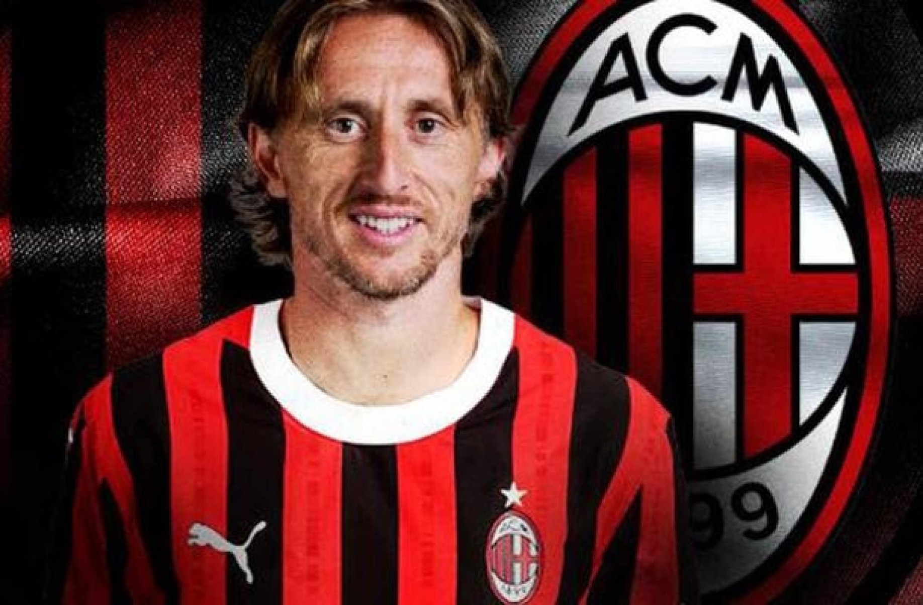 Milan anuncia a contratação do astro Luka Modric, ex-Real Madrid