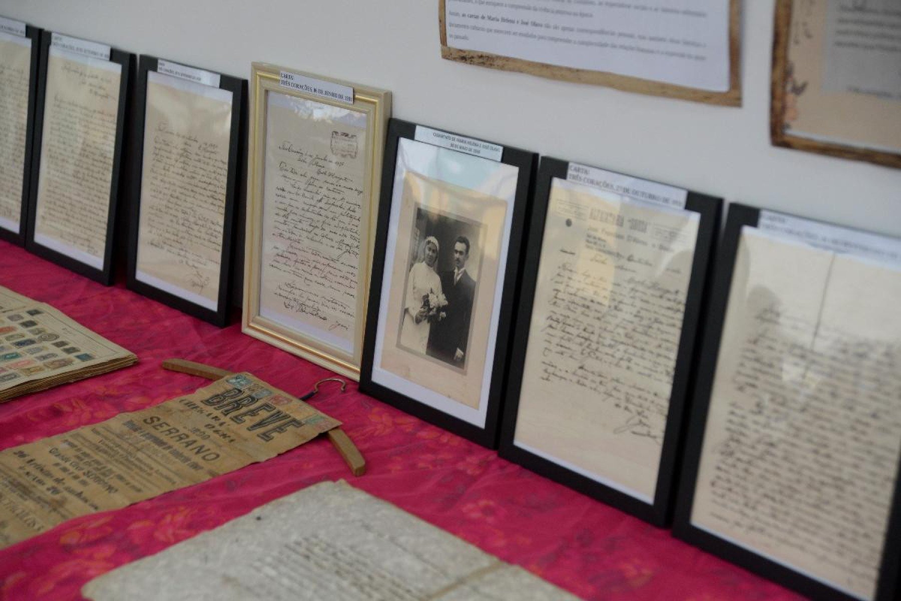 Cartas trocadas por Maria Helena de Souza e Silva e José Olavo de Azevedo Silva na década de 30. Casal chegou a trocar 37 cartas de amor