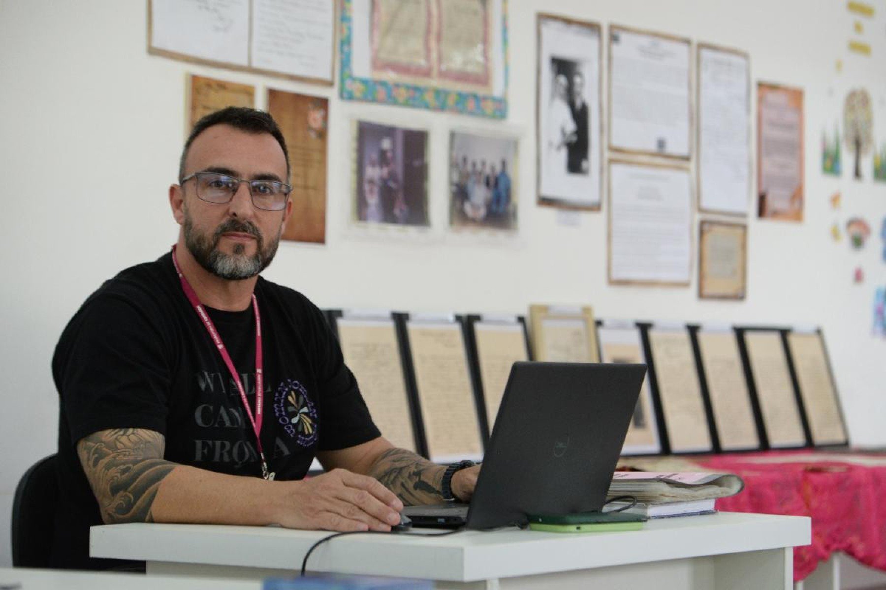 Guilherme de Paiva Azevedo, de 48 anos, diretor do Ceu das artes ressaca. Neto da Maria Helena e José Olavo, e filho do Gentil 