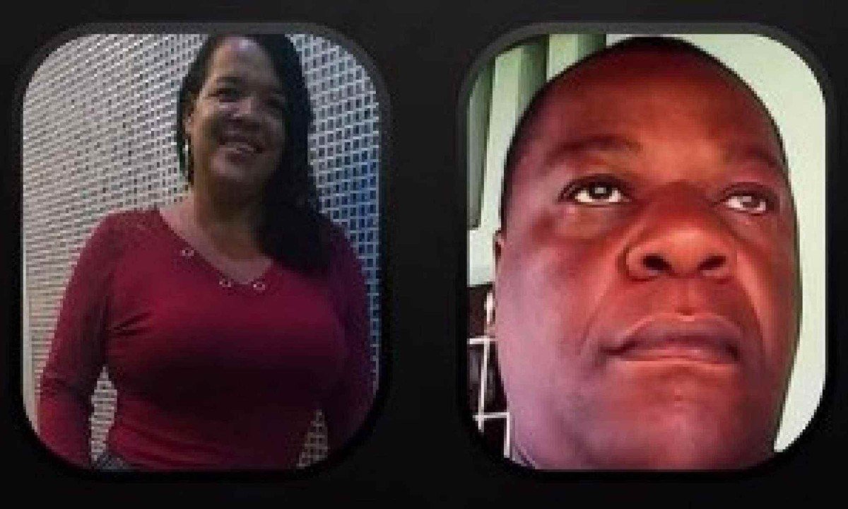 Edna Aparecida Cruz e Ari Lúcio Ribeiro das Dores morreram em acidente entre ônibus e uma van da Prefeitura de Timóteo na BR-381 -  (crédito: Redes Sociais)