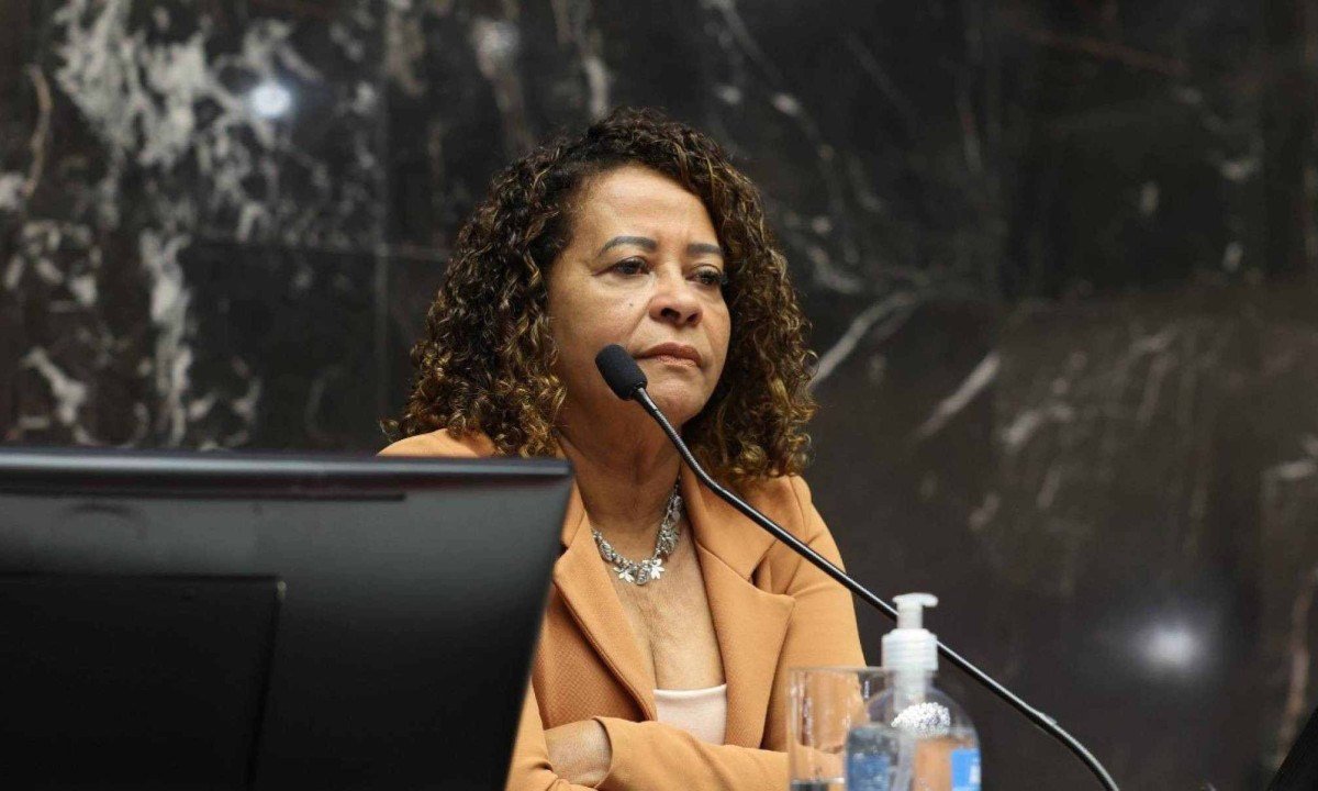 Deputada estadual Leninha foi eleita presidente do PT de Minas com mais de 56% dos votos -  (crédito: Luiz Santana/ALMG)